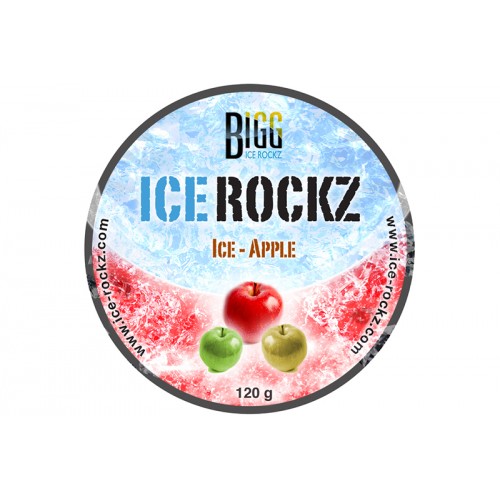 Pedras de Vapor Bigg Ice Rockz 120 gr.- Maçã 