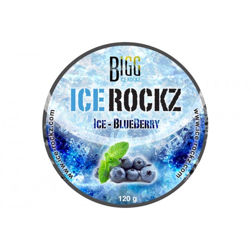 Pedras de Vapor Bigg Ice Rockz 120 gr.- Mirtilo